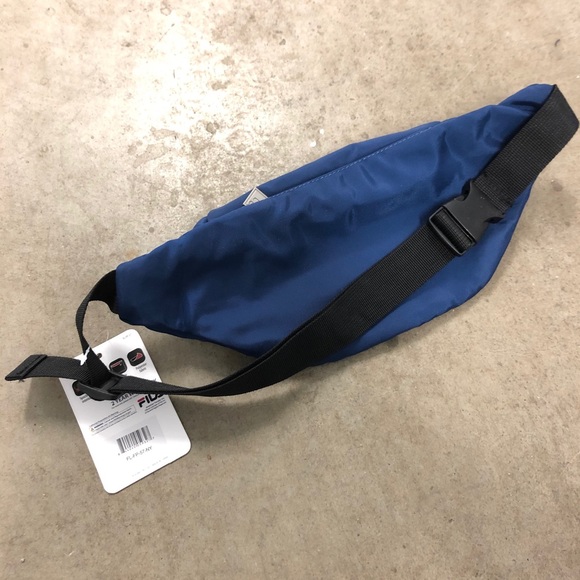 New Fila Logo Fanny Pack Blue & White - Picture 2 of 4